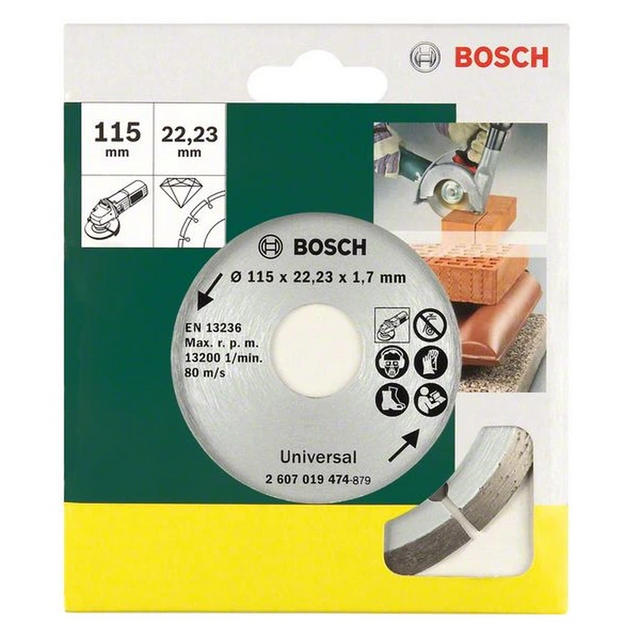 Диамантен диск за рязане Bosch Universal [2]