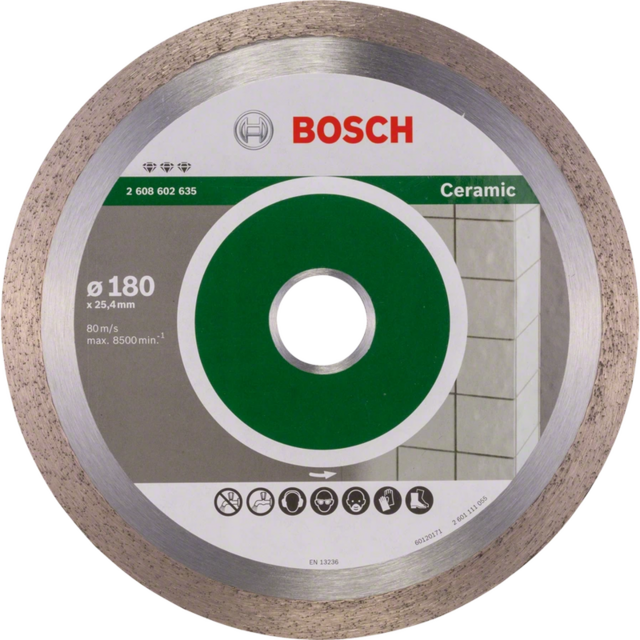 Диамантен диск за рязане Bosch Standard for Ceramic [1]