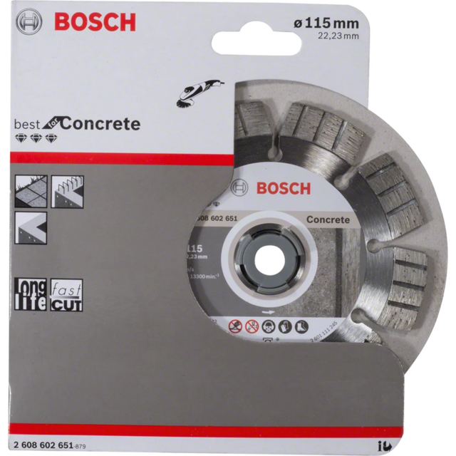 Диамантен диск за рязане Bosch Best for Concrete [2]