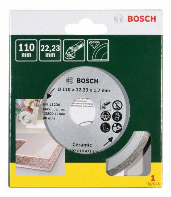 Диамантен диск за рязане Bosch Ceramic [2]