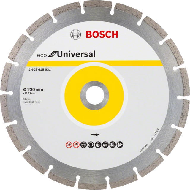 Диамантен диск за рязане Bosch Eco for Universal [1]