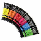 Комплект флуоресцентни акрилни бои за рисуване Liquitex Basics [1]