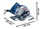 Ръчен циркуляр Bosch GKS 140 Professional [2]