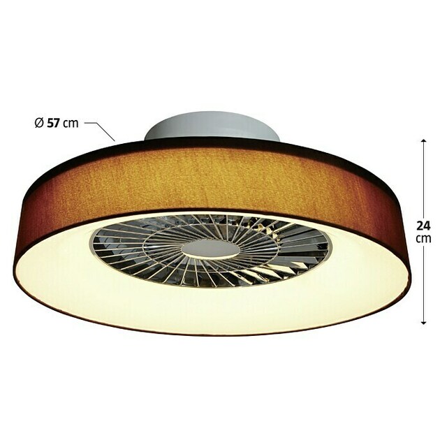 LED таванен вентилатор Proklima [9]