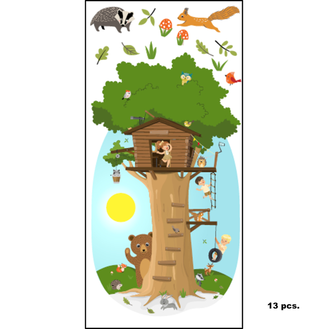 Декоративен стикер Plage Къща на дърво [2]