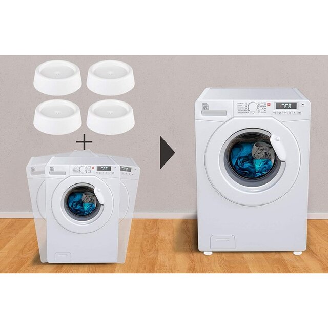 Комплект антивибрационни тапи за крачета на пералня [2]