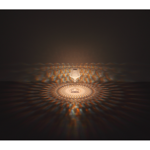 LED настолна лампа Globo Gixi Crystal Effect [8]