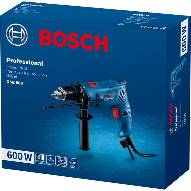 Ударна бормашина Bosch GSB 600 Professional [6]