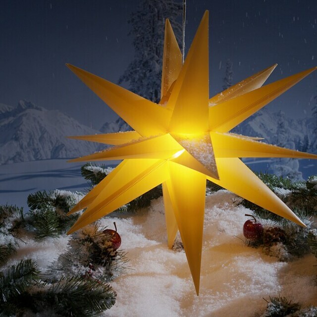 Коледна LED звезда Tween Light 3D [22]