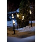 Коледна LED градинска украса звезди [7]