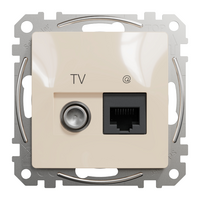 TV розетка и изход за данни Schneider Electric Sedna Design & Elements SDD112114