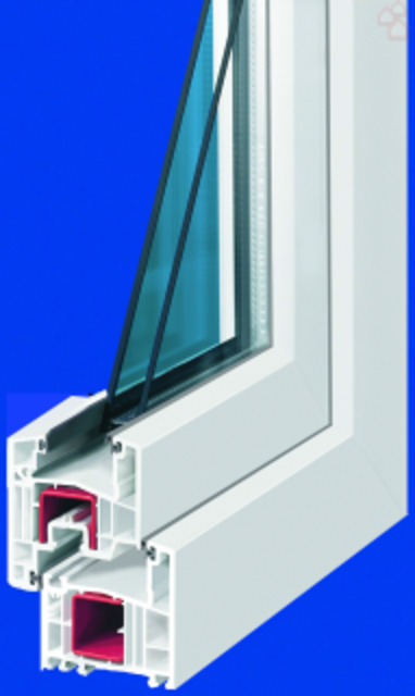 Прозорец, PVC, бял, десен, 205х135 см [2]