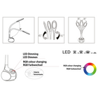 LED настолна лампа Eglo Arcones [2]