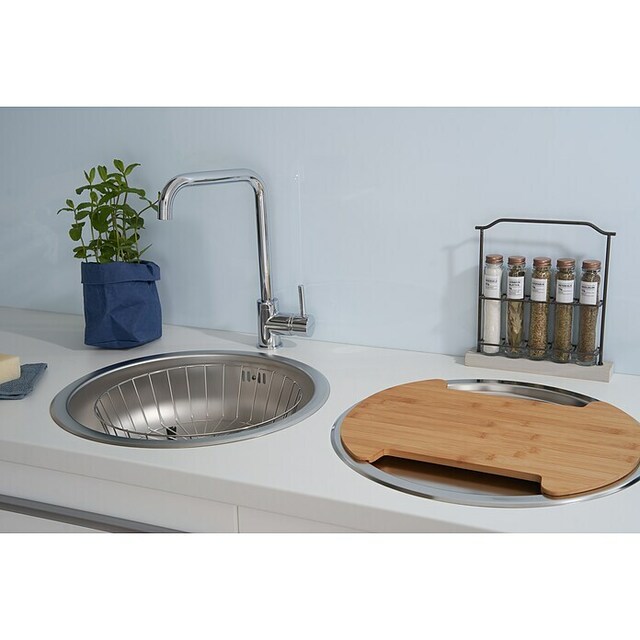 Комплект кухненска мивка Respekta Kitchen с отцеждаща мивка и аксесоари  [7]