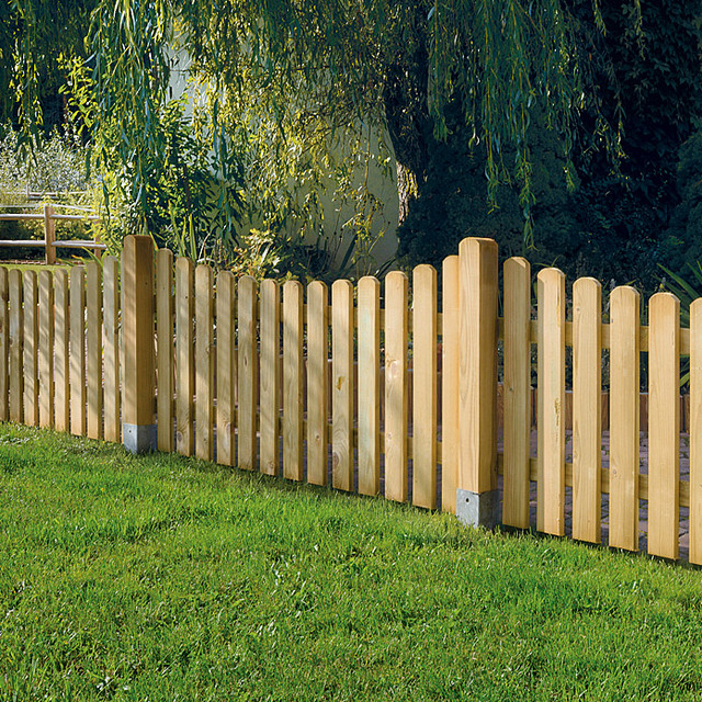 Декоративна дървена ограда [2]