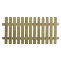 Декоративна дървена ограда