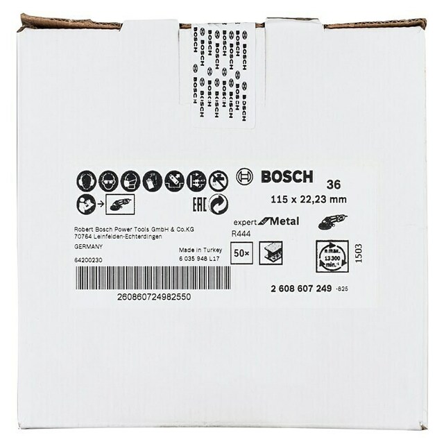 Ламелен диск за шлайфане Bosch R444 Expert for Metal [2]