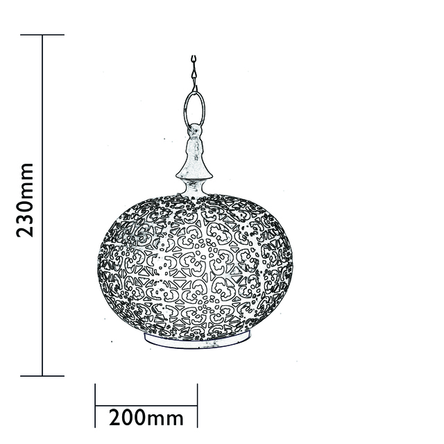 LED заряден фенер с USB Luxform Tarsus [5]