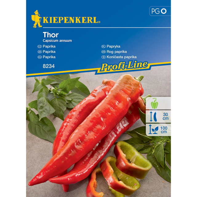 Семена за зеленчуци Kiepenkerl Червен пипер Thor [1]