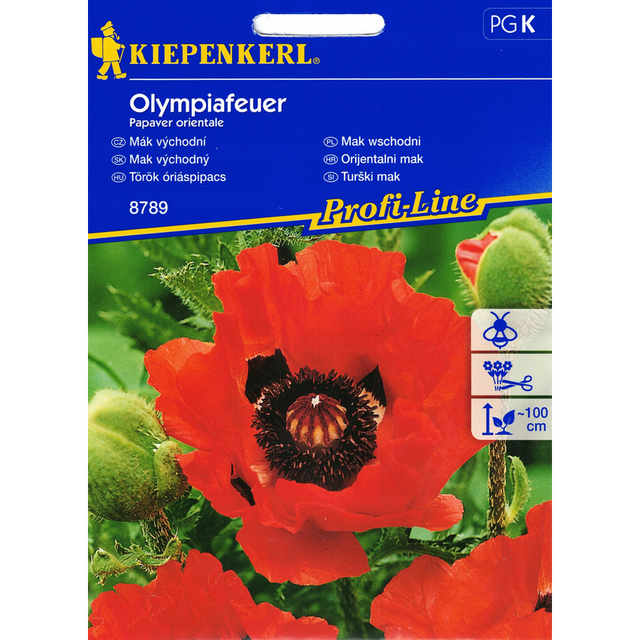 Семена за цветя Kiepenkerl Olympiafeuer Гигантски мак [1]