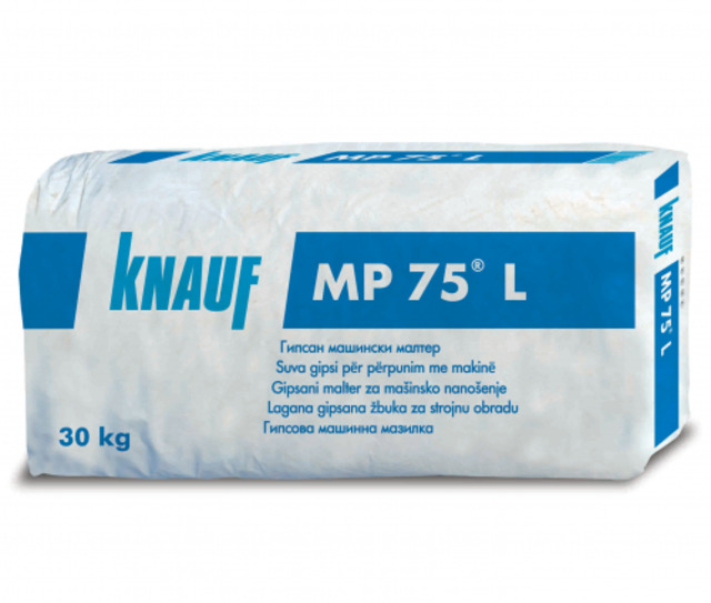Лека гипсова машинна мазилка Knauf MP75L [1]