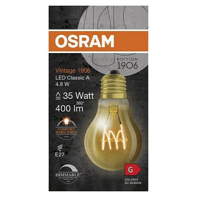 LED крушка Osram Vintage 1906 Gold Classic [10]