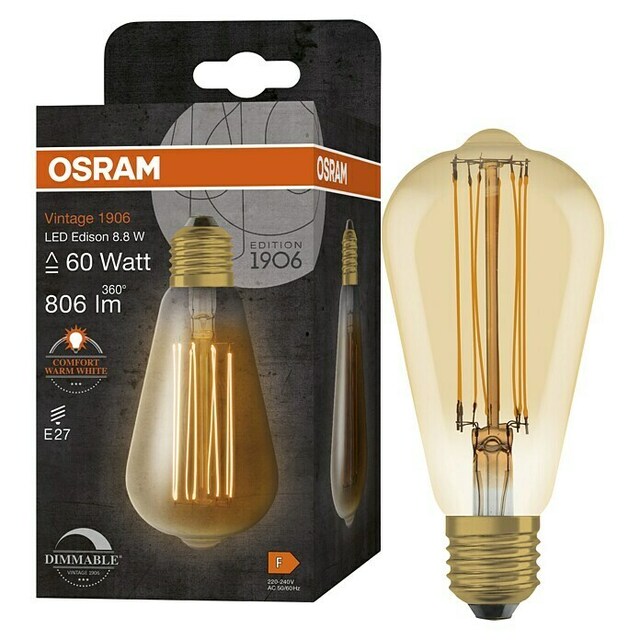LED крушка Osram Vintage 1906 Edison [9]