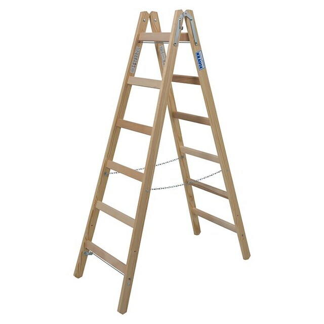 Дървена стълба Stabilomat Safemat [4]