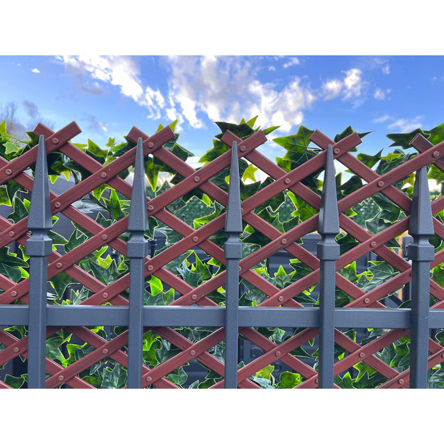 Декоративна PVC ограда с изкуствено озеленяване Хармония [8]