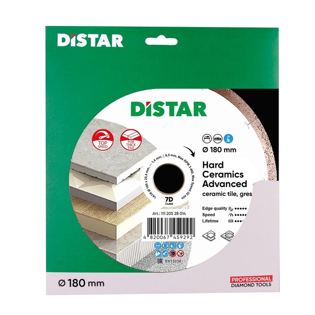 Диамантен диск за рязане Distar Hard Ceramics Advanced [3]