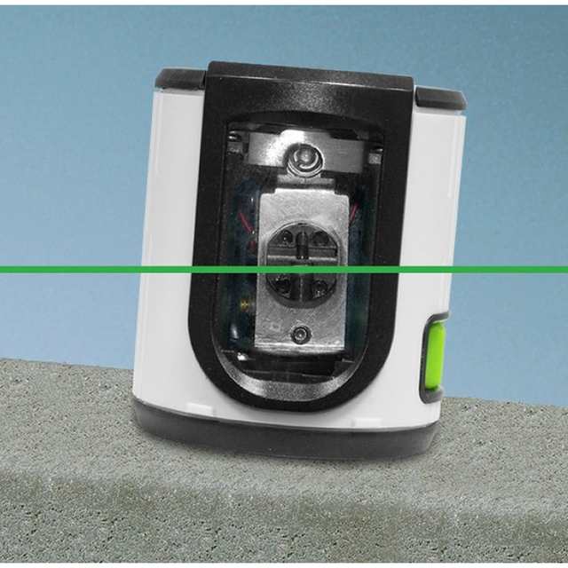 Линеен лазерен нивелир с кръстосани линии Laserliner EasyCross-Laser Green Set [9]