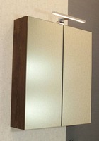 Огледален шкаф с LED осветление Класика Морено 60