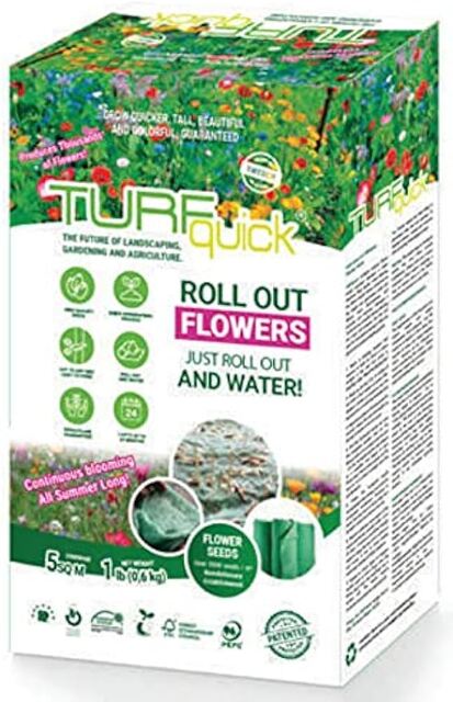 Биоразградимо платно за затревяване Turf Quick Perennial Wildflowers [1]