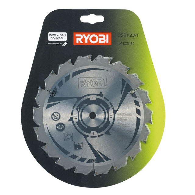 Циркулярен диск за дърво Ryobi CSB150A1 [1]