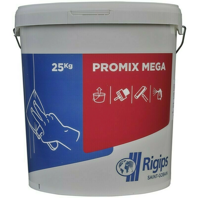 Универсална шпакловка и фугопълнител Rigips ProMix Mega [1]