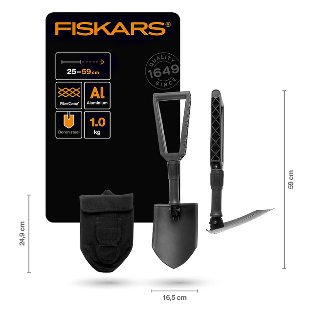 Сгъваема лопата Fiskars FS 131320 [6]