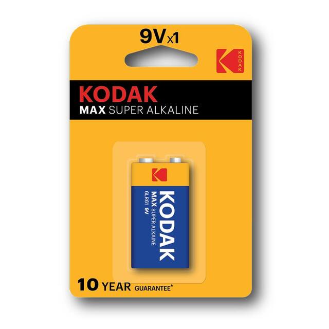 Алкална батерия Kodak MAX 6LR61 [1]