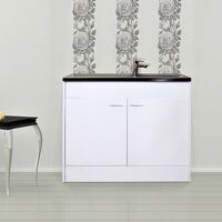 Комплект кухненски шкаф с мивка Respekta Kitchen 50 D