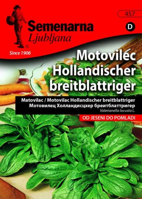 Семена за зеленчуци Semenarna Ljubljana Салата Мотовилец [1]