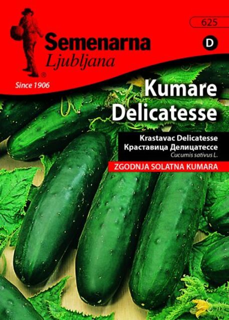 Семена за зеленчуци Semenarna Ljubljana Краставица Деликатес [1]