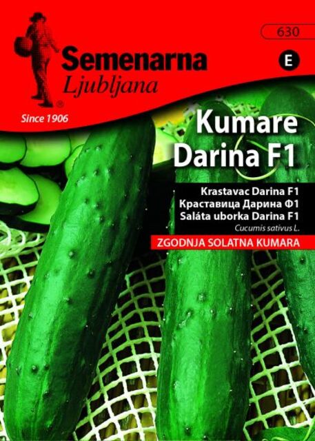 Семена за зеленчуци Semenarna Ljubljana Краставица Дарина F1 [1]