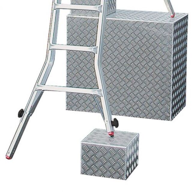 Телескопична алуминиева стълба Stabilomat Profiline [2]