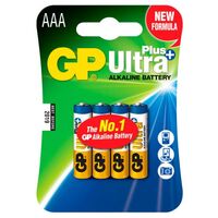 Алкални батерии GP Ultra+ AAA