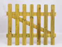 Дървена врата за декоративна ограда Milano