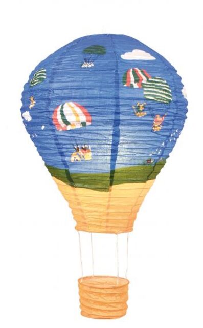 Хартиен абажур за детска лампа Балон [1]