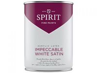 Интериорна боя Spirit Impeccable White Satin, бяла