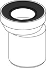 Свързваща тръба за тоалетна с ексцентър-муфа Alca [0]
