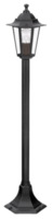 Градинска лампа Rabalux Velence, 1хЕ27, 60 W, 105 см, черна