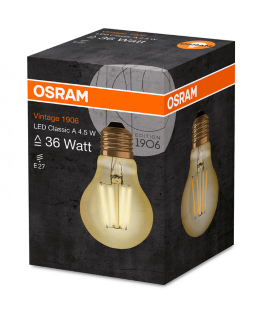 LED крушка Osram Vintage 1906 Gold Classic [2]