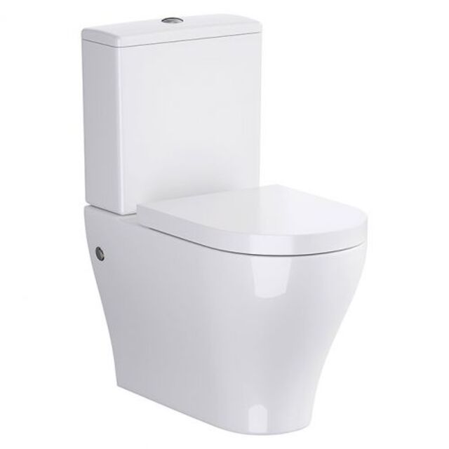 Стояща тоалетна без ръб, за моноблок Camargue San Francisco CleanOn [1]